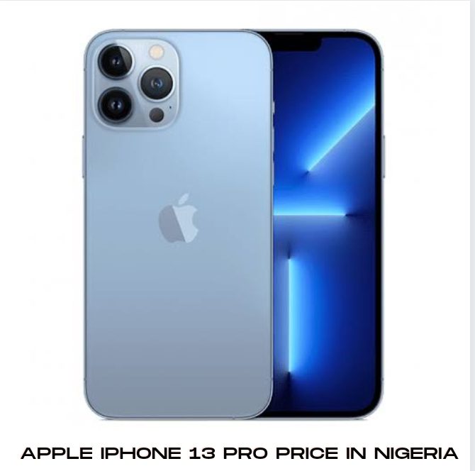 Apple iPhone 13 Pro Price In Nigeria
