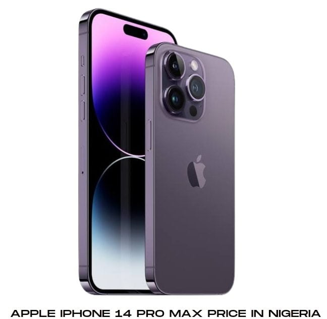iPhone 14 pro max price in Nigeria