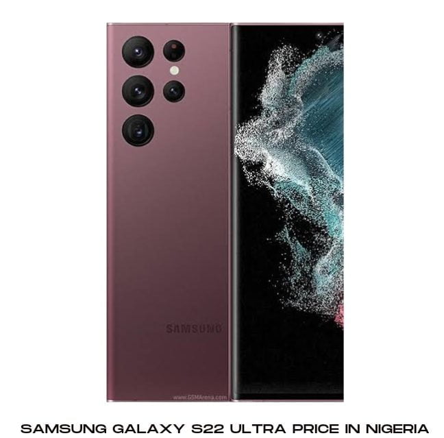 Samsung Galaxy S22 ultra Price In Nigeria